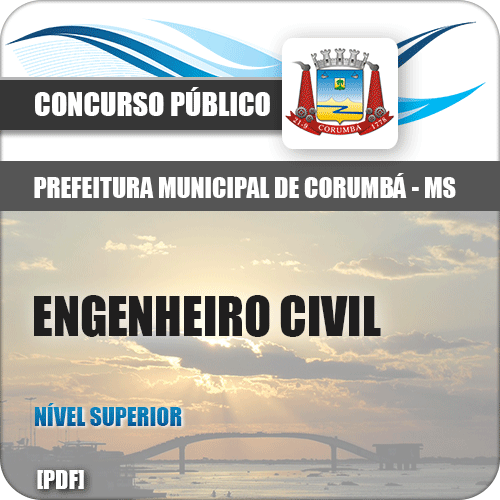 Apostila Pref Corumbá 2018 Engenheiro Civil