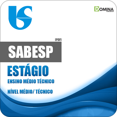 Apostila SABESP 2018 Estágio Ensino Médio Técnico