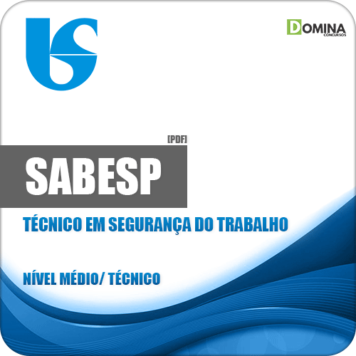 Apostila SABESP 2018 Técnico em Segurança do Trabalho