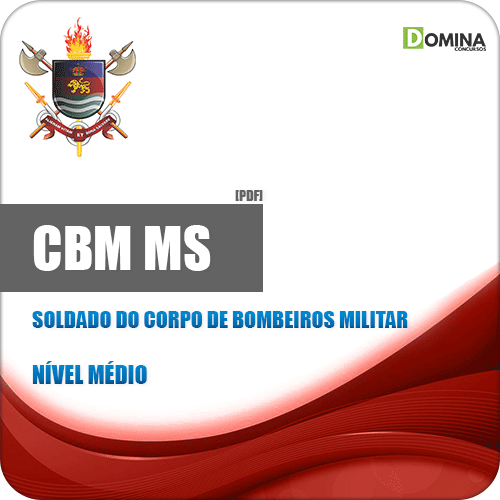 Apostila CBM MS 2018 Soldado do Corpo de Bombeiros Militar