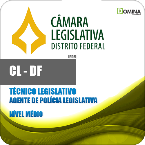 Apostila CL DF 2018 Agente de Polícia Legislativa