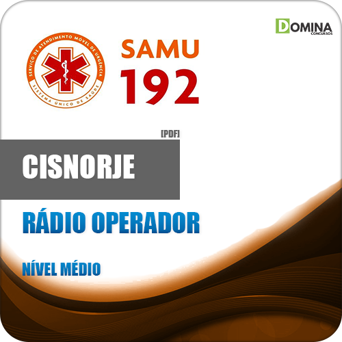 Apostila Rádio Operador CONSAMU PR 2026