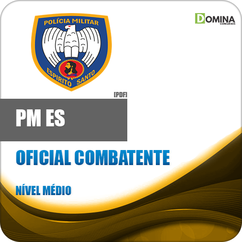 Apostila Polícia Militar PM ES 2018 Oficial Combatente