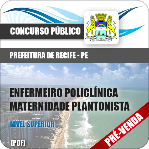 Apostila Recife PE 2018 Enfermeiro Policlínica