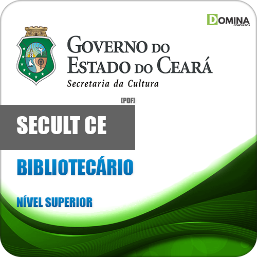 Apostila Concurso SECULT CE 2018 Bibliotecário