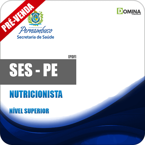 Apostila SES PE 2018 Nutricionista