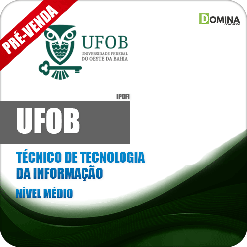 Apostila UFOB 2018 Técnico de Tecnologia da Informação