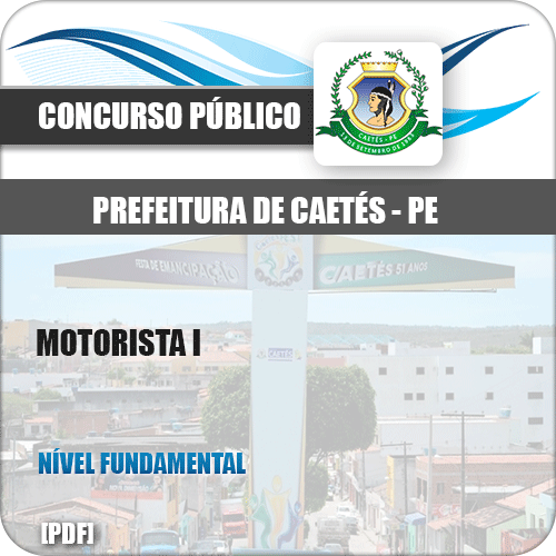 Apostila Pref Caetés PE 2018 Motorista I