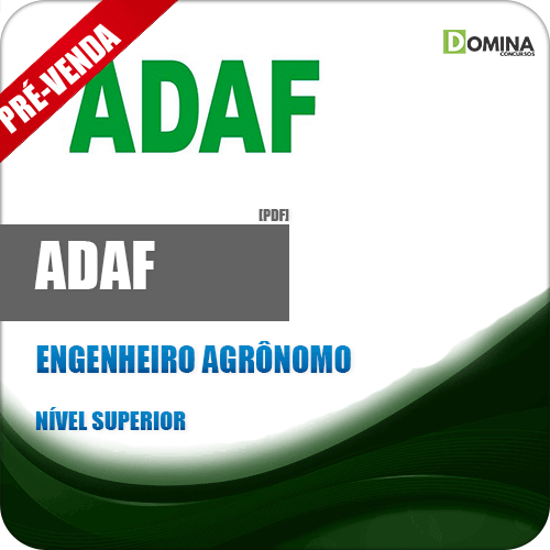 Apostila ADAF AM 2018 Engenheiro Agrônomo