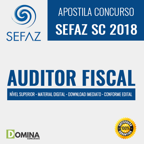 apostila sefaz sc domina concursos