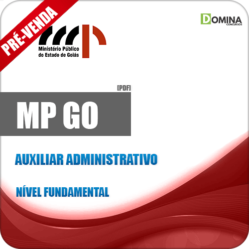 Apostila MP GO 2018 Auxiliar Administrativo