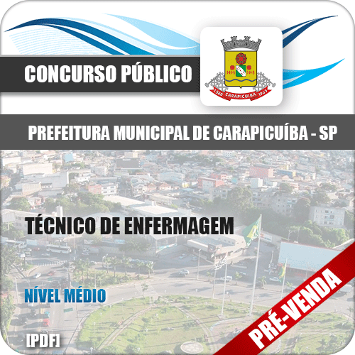 Apostila Pref Carapicuíba SP 2018 Técnico de Enfermagem