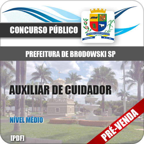 Apostila Auxiliar de Cuidador Campo Belo do Sul SC 2025