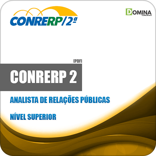 Apostila CONRERP 2 2019 Analista de Relações Públicas