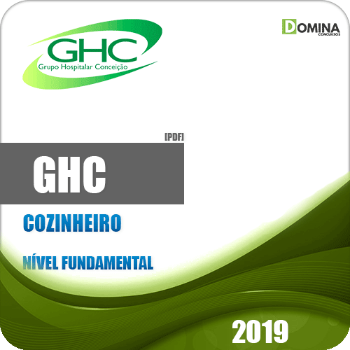 Apostila Concurso GHC 2019 Cozinheiro