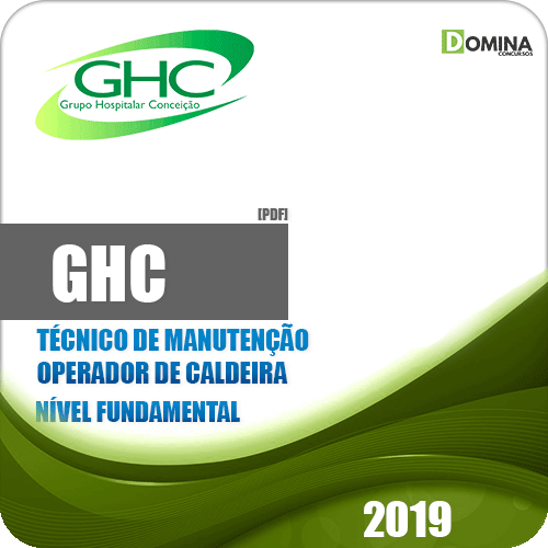 Apostila GHC 2019 Técnico Manutenção Operador de Caldeira