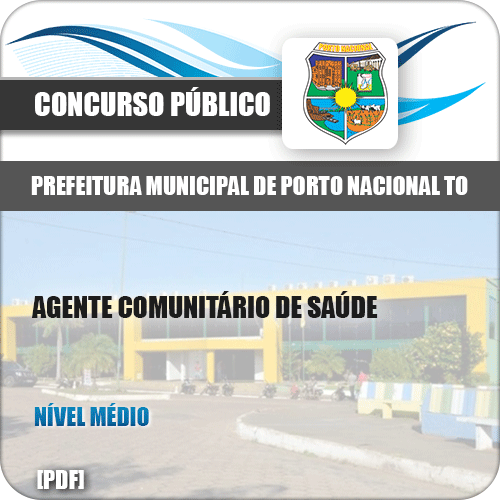 Apostila Pref Porto Nacional TO 2019 Agt Comunitário Saúde