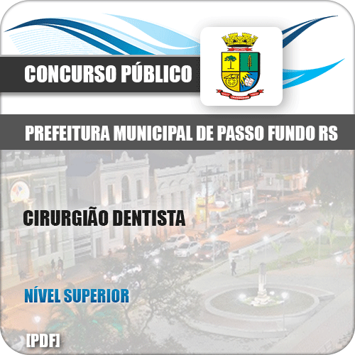 Apostila Pref Passo Fundo RS 2019 Cirurgião Dentista