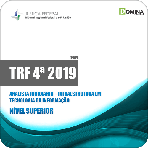 Apostila TRF 4ª Região 2019 Analista Judiciário Infraestrutura TI