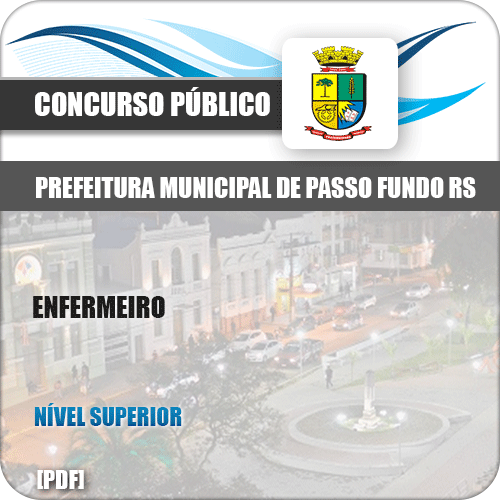 Apostila Concurso Pref Passo Fundo RS 2019 Enfermeiro