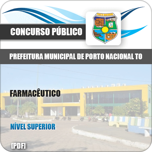 Apostila Concurso Pref Porto Nacional TO 2019 Farmacêutico