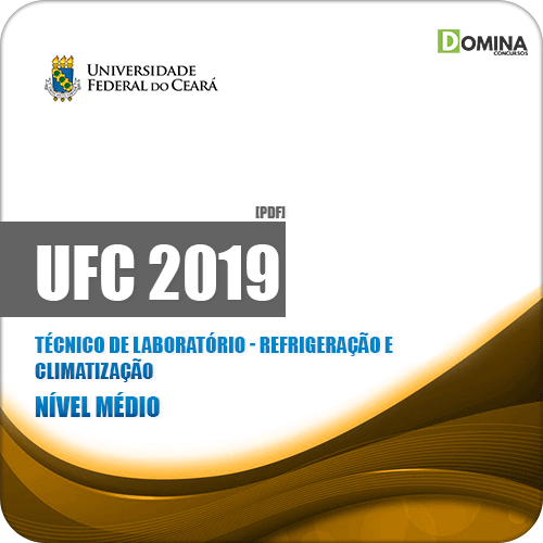 Apostila UFC 2019 Técnico Laboratório Refrigeração Climatização