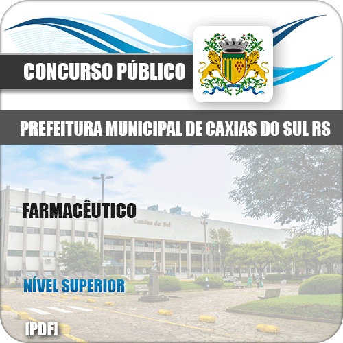 Apostila Concurso Pref Caixas do Sul RS 2019 Farmacêutico