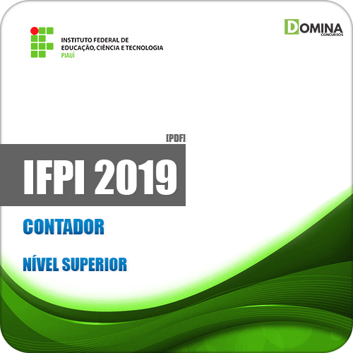 Apostila Concurso IFPI 2019 Contador com Provas Anteriores