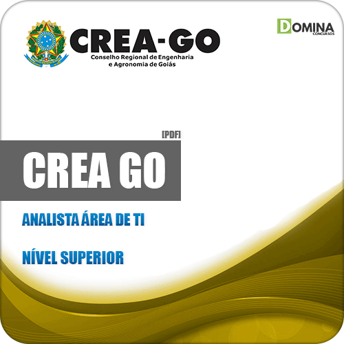 Apostila Concurso Público CREA GO 2019 Analista Área de TI