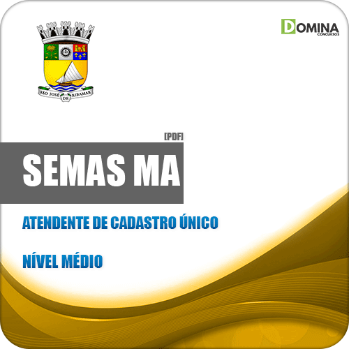 Apostila Concurso SEMAS MA 2019 Atendente de Cadastro Único