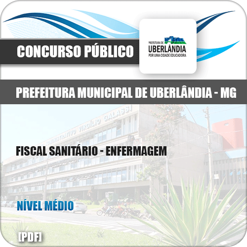 Apostila Pref Uberlândia MG 2019 Fiscal Sanitário Enfermagem