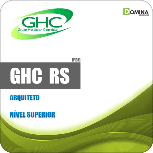 Apostila Concurso Público GHC RS 2019 Arquiteto