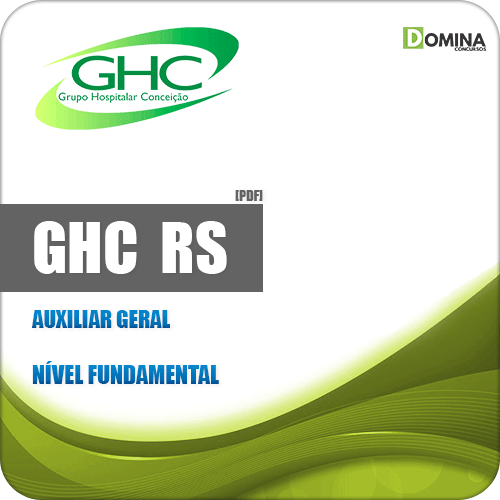 Apostila Concurso Público GHC RS 2019 Auxiliar Geral