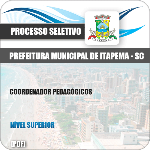 Apostila Pref Itapema SC 2019 Coordenador Pedagógicos