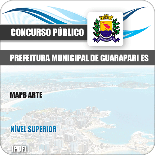 Apostila Concurso Público Pref de Guarapari ES 2019 MAPA Arte