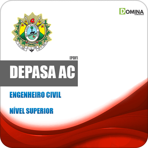 Apostila Processo Seletivo DEPASA AC 2019 Engenheiro Civil