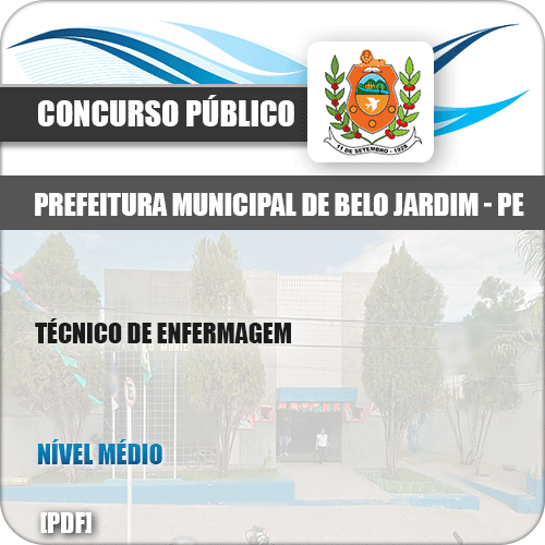 Apostila Pref Belo Jardim PE 2019 Técnico de Enfermagem