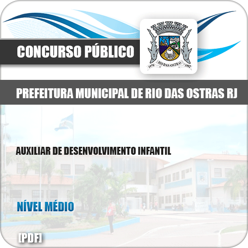 Apostila Pref Rio das Ostras RJ 2019 Aux Desenvolvimento Infantil