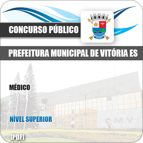 Apostila Concurso Público Pref Vitória ES 2019 Médico