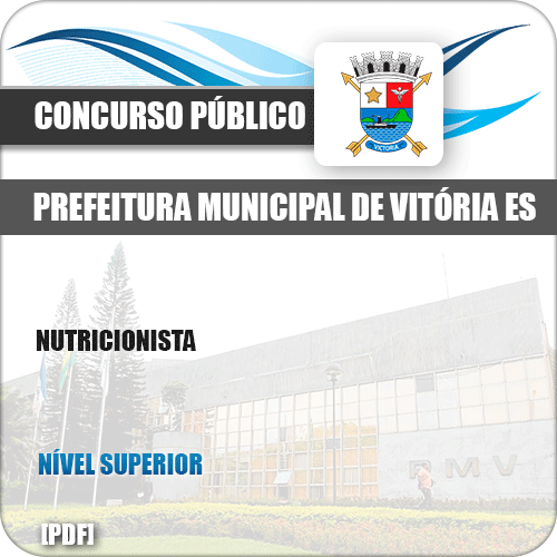 Apostila Concurso Público Pref Vitória ES 2019 Nutricionista