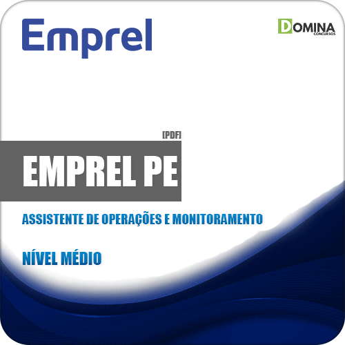 Apostila EMPREL Recife PE 2019 Assistente Operações Monitoramento