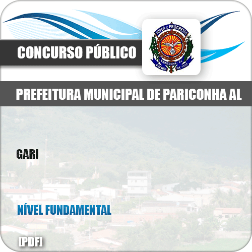 Apostila Concurso Público Pref Pariconha AL 2019 Gari