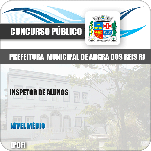 Apostila Pref Angra dos Reis RJ 2019 Inspetor de Alunos