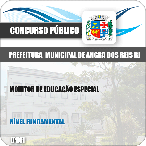Apostila Pref Angra dos Reis RJ 2019 Monitor Educação Especial