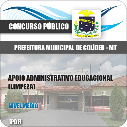 Apostila Colider MT 2020 Manutenção da Infraestrutura Limpeza