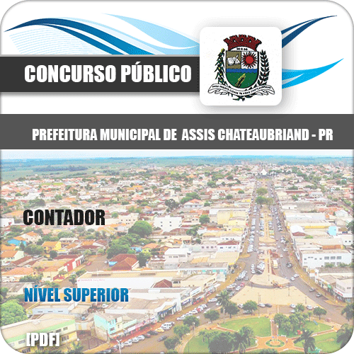 Apostila Contador Porto dos Gaúchos MT 2026