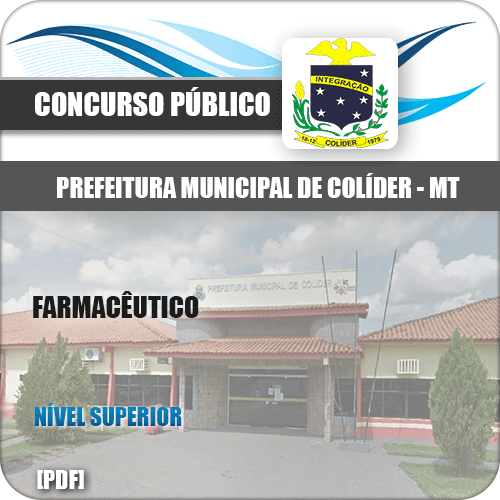 Apostila Concurso Prefeitura Colider MT 2020 Farmacêutico