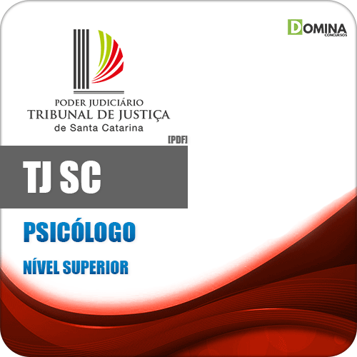 Apostila Concurso TJ SC 2020 Psicólogo Edital FCC