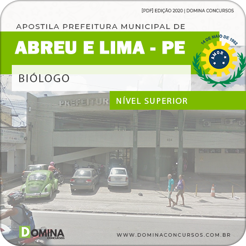 Apostila Pref Concurso Abreu e Lima PE 2020 Biólogo