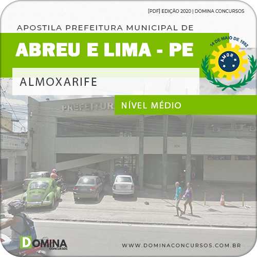 Apostila Concurso Abreu e Lima PE 2020 Almoxarife FGV